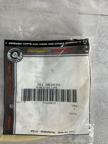 NOS Genuine Parts 791-682039 Fuel Line Assembly (6922767597751)